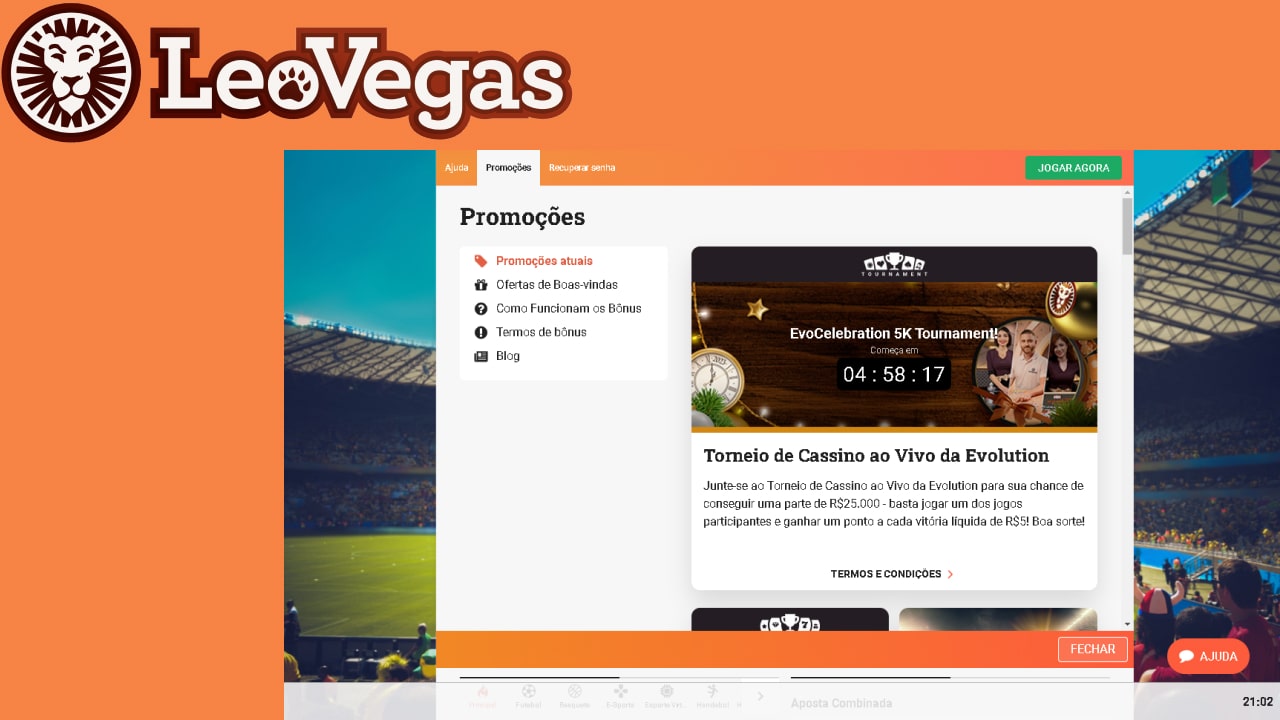 Leovegas Promoçoes