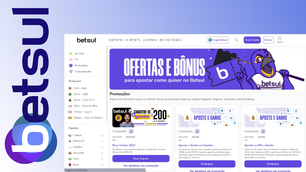 Betsul Bonus Brasil